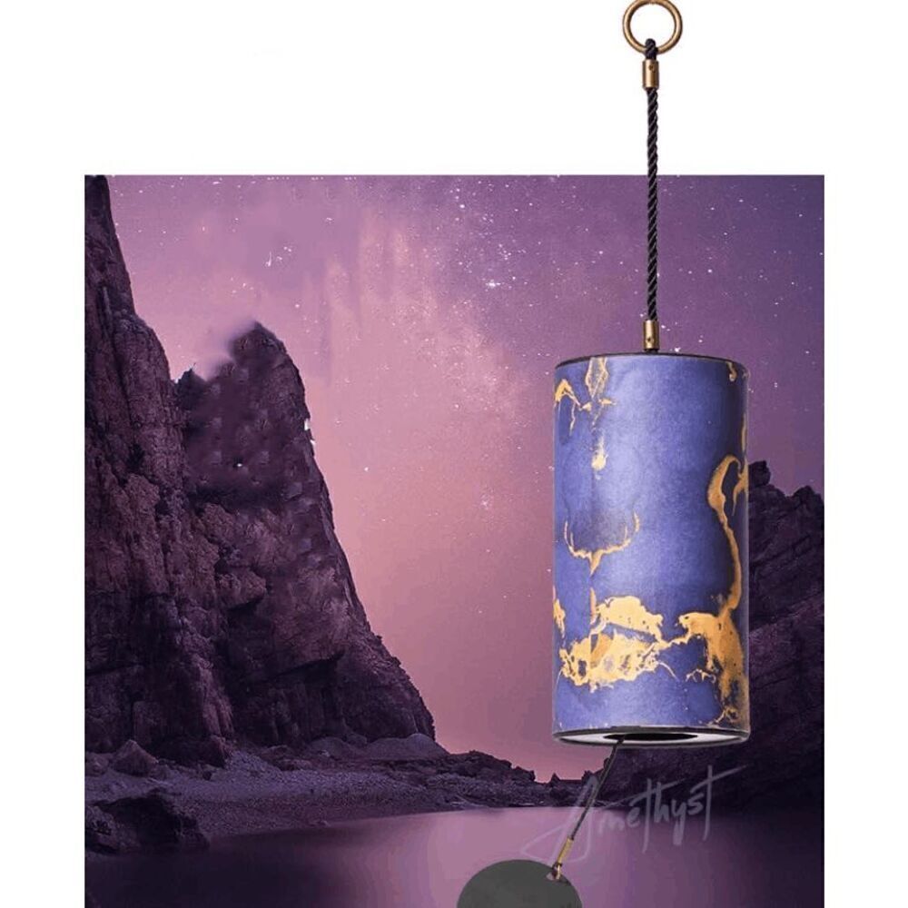 Deep Resonance Serenity 9-Tone Chord Retro Wind Chimes for Sound Therapy